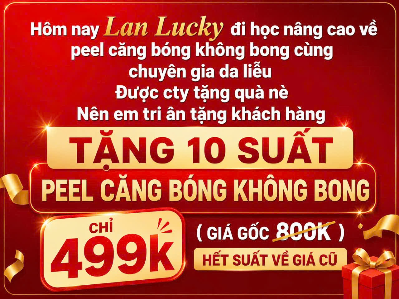 Khám Phá Ưu Đãi: Peel Căng Bóng Không Bong Cùng Lan'n Lucky!